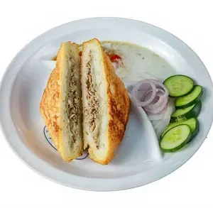 BBQ Spicy Club Sandwich