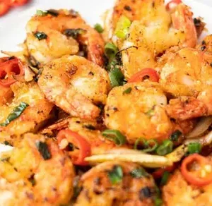 Stuffed Chili Shrimps