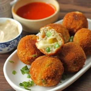 Spicy Chicken Cheese Balls