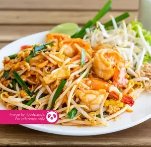 Chicken Noodles With Basil & Coriander